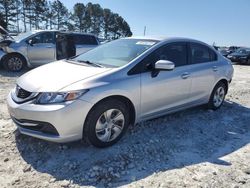 Salvage cars for sale from Copart Loganville, GA: 2015 Honda Civic LX