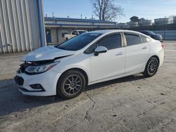 Salvage cars for sale at Tulsa, OK auction: 2018 Chevrolet Cruze LS