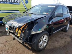 Salvage cars for sale at Dyer, IN auction: 2015 Nissan Rogue Select S