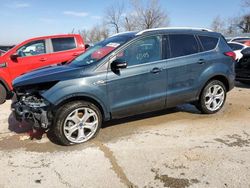 Salvage cars for sale at Bridgeton, MO auction: 2019 Ford Escape Titanium