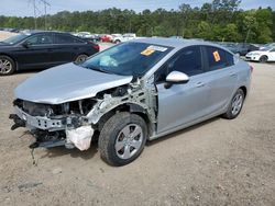 Salvage cars for sale from Copart Greenwell Springs, LA: 2017 Chevrolet Cruze LS