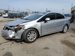 Honda salvage cars for sale: 2012 Honda Civic LX