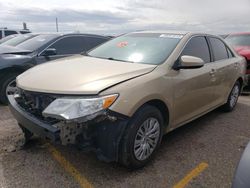 Toyota Camry salvage cars for sale: 2012 Toyota Camry Base