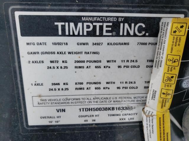 2019 Timpte Hopper TRL