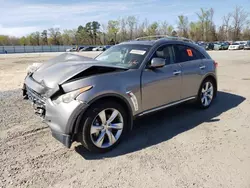 Salvage cars for sale from Copart Lumberton, NC: 2009 Infiniti FX50