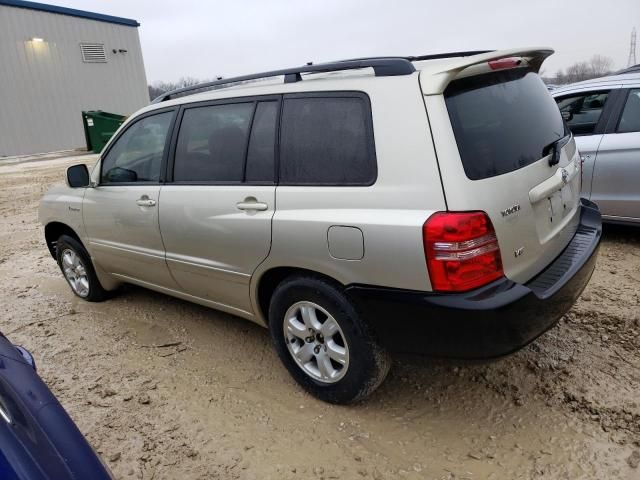 2002 Toyota Highlander Limited