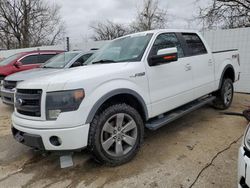 Salvage cars for sale at Bridgeton, MO auction: 2014 Ford F150 Supercrew