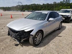 Salvage cars for sale from Copart Greenwell Springs, LA: 2015 Infiniti Q50 Base
