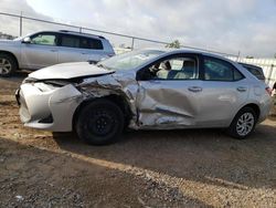 Salvage cars for sale at Houston, TX auction: 2018 Toyota Corolla L