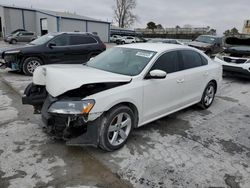 Vehiculos salvage en venta de Copart Tulsa, OK: 2014 Volkswagen Passat SE