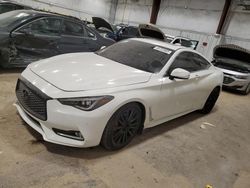 Salvage cars for sale from Copart Milwaukee, WI: 2017 Infiniti Q60 RED Sport 400