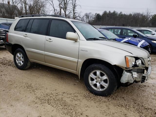 2002 Toyota Highlander Limited