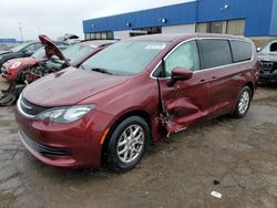 Salvage cars for sale at Woodhaven, MI auction: 2017 Chrysler Pacifica LX