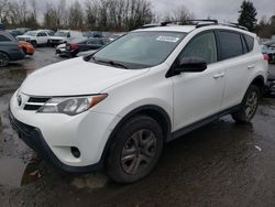 Salvage cars for sale from Copart Portland, OR: 2013 Toyota Rav4 LE