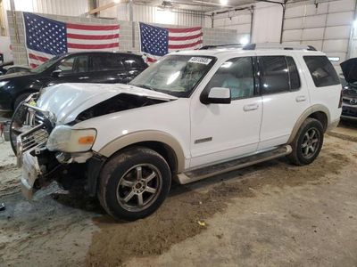 Salvage cars for sale from Copart Columbia, MO: 2007 Ford Explorer Eddie Bauer