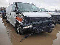 Salvage trucks for sale at Indianapolis, IN auction: 2020 Chevrolet Express G3500