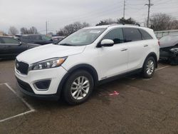 Salvage cars for sale from Copart Moraine, OH: 2016 KIA Sorento LX
