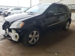 Salvage cars for sale at Dyer, IN auction: 2011 Mercedes-Benz ML 350 4matic