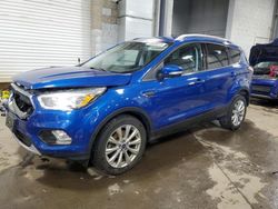 Salvage cars for sale from Copart Ham Lake, MN: 2017 Ford Escape Titanium
