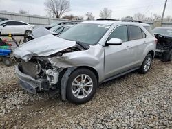 Salvage cars for sale from Copart Kansas City, KS: 2017 Chevrolet Equinox LT