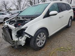 Honda Odyssey exl salvage cars for sale: 2017 Honda Odyssey EXL