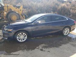 Salvage cars for sale at Reno, NV auction: 2016 Chevrolet Malibu LT
