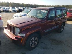 Salvage cars for sale at Gaston, SC auction: 2008 Jeep Liberty Sport