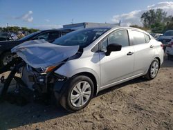 Vehiculos salvage en venta de Copart Opa Locka, FL: 2021 Nissan Versa S