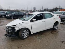 Toyota Corolla L salvage cars for sale: 2018 Toyota Corolla L