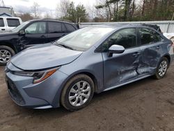 Salvage cars for sale from Copart Lyman, ME: 2020 Toyota Corolla LE