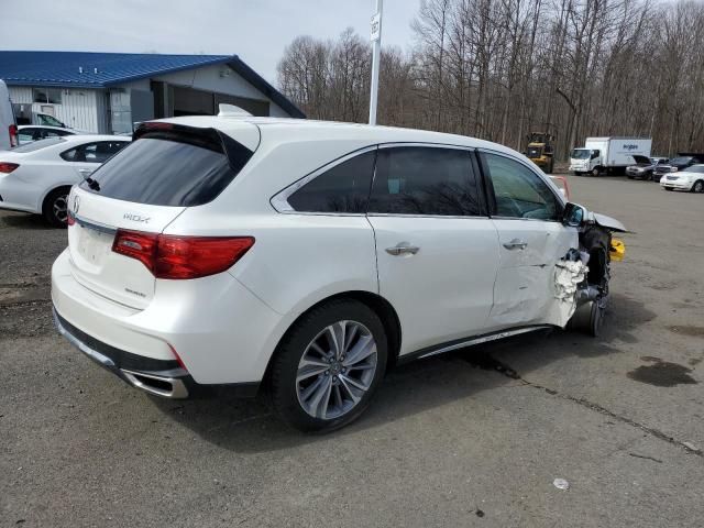 2017 Acura MDX Technology