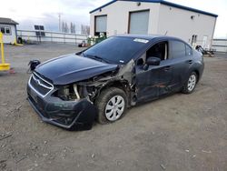 Salvage cars for sale from Copart Airway Heights, WA: 2016 Subaru Impreza