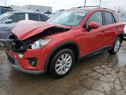 Salvage cars for sale from Copart Chicago Heights, IL: 2015 Mazda CX-5 Touring