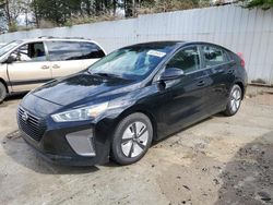 Salvage cars for sale at Fairburn, GA auction: 2019 Hyundai Ioniq Blue