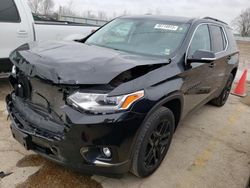 Salvage cars for sale at Dyer, IN auction: 2020 Chevrolet Traverse LT