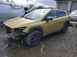 Subaru salvage cars for sale: 2021 Subaru Crosstrek Sport