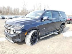 Salvage cars for sale from Copart Leroy, NY: 2023 Chevrolet Tahoe K1500 High Country
