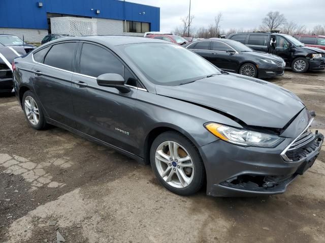 2018 Ford Fusion SE Hybrid