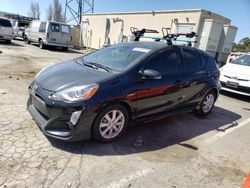 Salvage cars for sale at Hayward, CA auction: 2017 Toyota Prius C