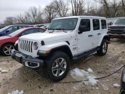 Salvage cars for sale from Copart Franklin, WI: 2020 Jeep Wrangler Unlimited Sahara