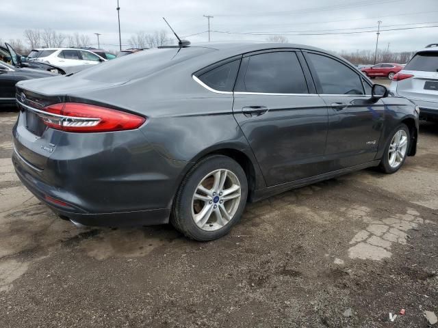 2018 Ford Fusion SE Hybrid