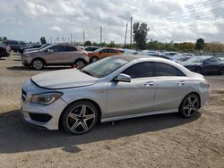 Salvage cars for sale from Copart Miami, FL: 2015 Mercedes-Benz CLA 250