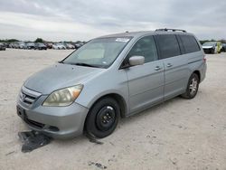 Salvage cars for sale at San Antonio, TX auction: 2007 Honda Odyssey EXL