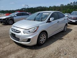 Salvage cars for sale from Copart Greenwell Springs, LA: 2012 Hyundai Accent GLS