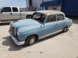 Salvage cars for sale from Copart Abilene, TX: 1960 Mercedes-Benz SL