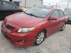 Salvage cars for sale from Copart Haslet, TX: 2010 Toyota Corolla Base