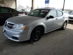 Salvage cars for sale at Fort Wayne, IN auction: 2012 Dodge Avenger SE