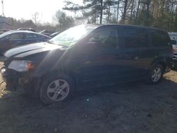 Salvage cars for sale from Copart Candia, NH: 2013 Dodge Grand Caravan SXT