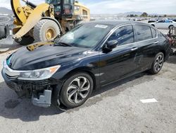 Salvage cars for sale at Las Vegas, NV auction: 2016 Honda Accord EX