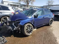 Salvage cars for sale at Albuquerque, NM auction: 2021 Subaru WRX Premium